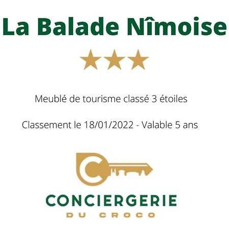 La Balade Nimoise Center Car Park Ac Apartamento Nîmes Exterior foto